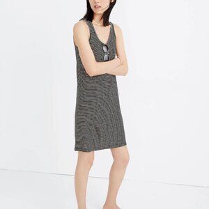 Madewell Striped Scoopneck Knit Dress